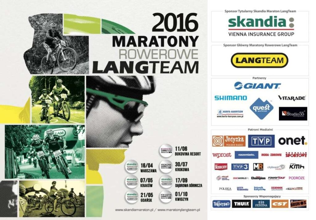 Maratony Rowerowe Lang Team 2016